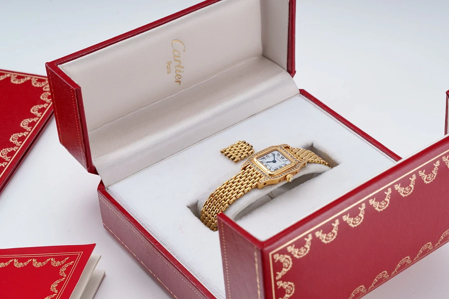 Louis Cartier in 18K Yellow Gold Quartz Ref. 6602