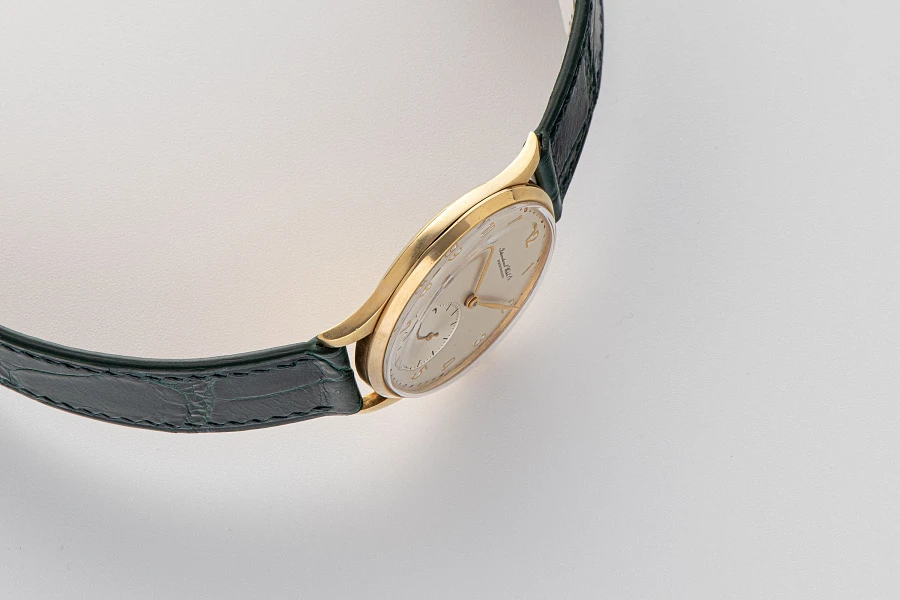 Portugieser-Style Dress Watch in 18k Yellow Gold
