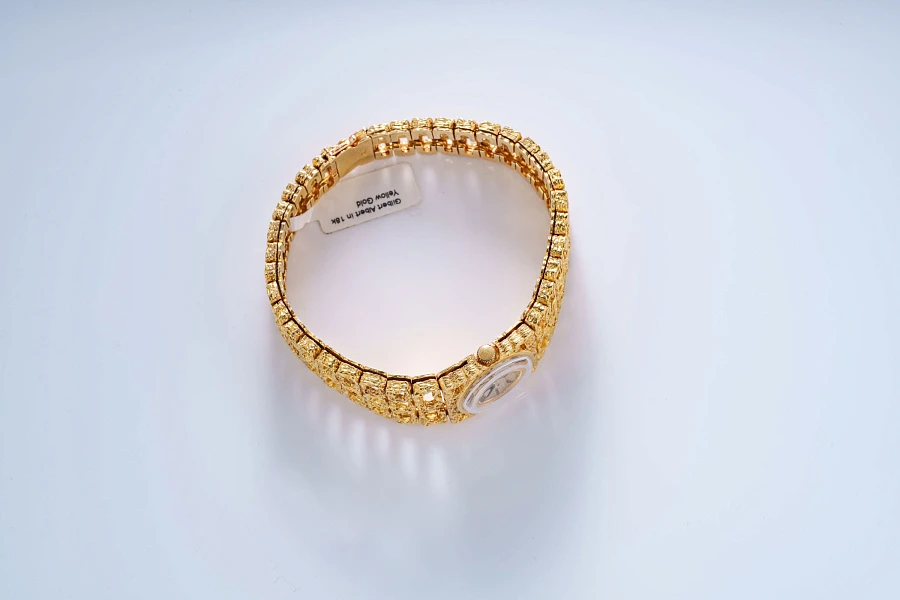 Gilbert Albert Bracelet Watch in 18k Yellow Gold