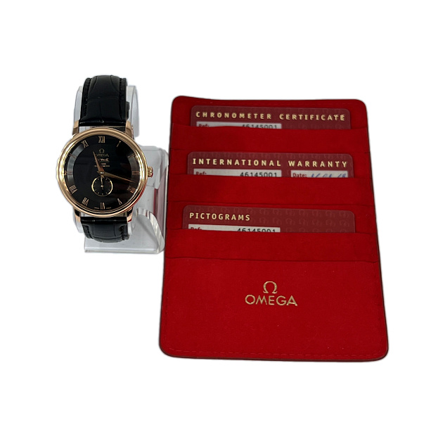 De Ville Prestige Co-Axial Small Seconds in 18k rose gold