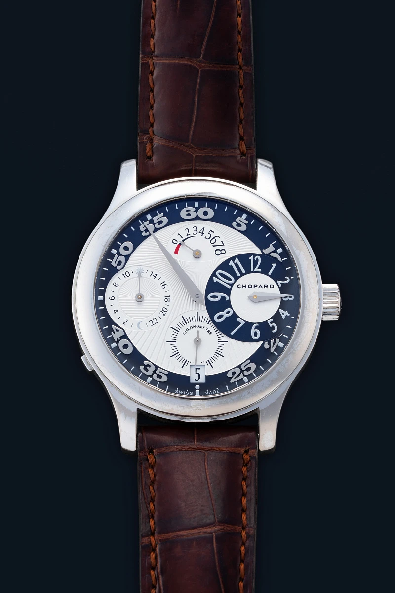 L.U.C. Quattro GMT Ref. 16/1874 in 18k White Gold