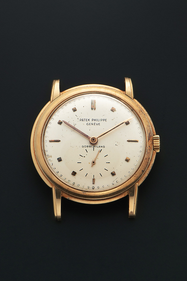 Calatrava 2500 Double signed Gobbi Milano