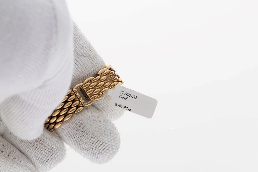 Diamond and Sapphire-Set Ladies Watch Ref. 4191 in 18k Yellow Gold