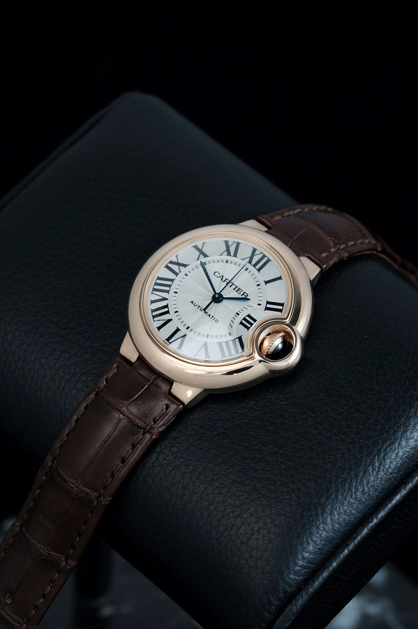 Ballon Bleu de Cartier 33mm Automatic Rose Gold