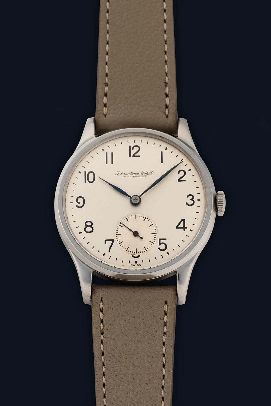 Portugieser-Style Dress Watch in Stainless Steel