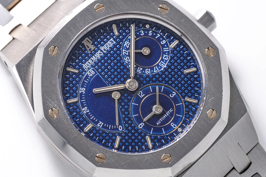 Royal Oak Dual Time Yves Klein Blue Dial Ref. 25730ST in Stainless Steel