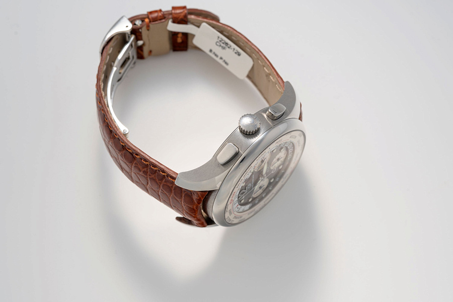 World Timer Chronograph Ref. 49805 in Stainless Steel