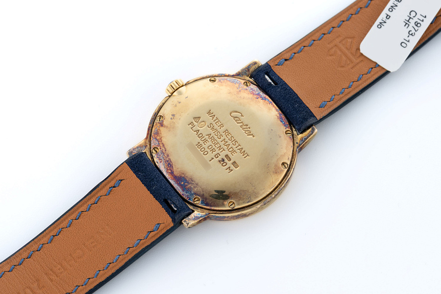 Ronde de Cartier Ref. 1800 in Gold-Plated Silver