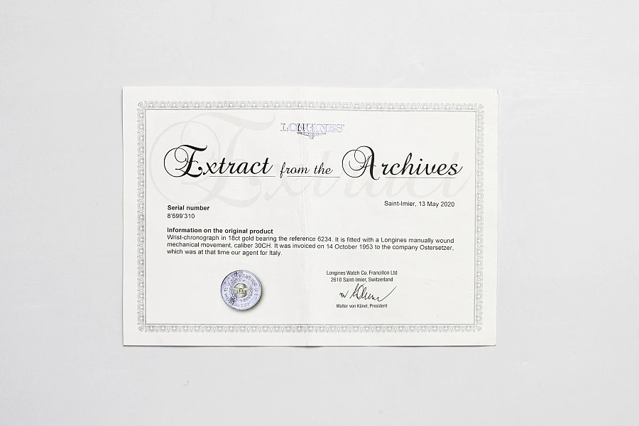 Longines Flyback Chronograph