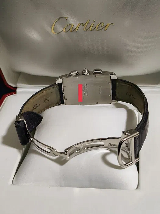 Tank Américaine Chronoreflex White Gold