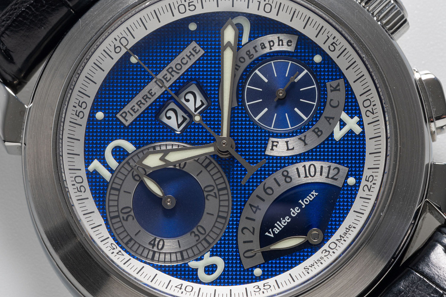 Grand Cliff Flyback Chronograph  in Stainless Steel