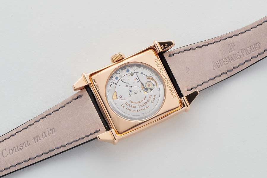 Square Dress Watch Ref. 2585 in 18k Rose Gold