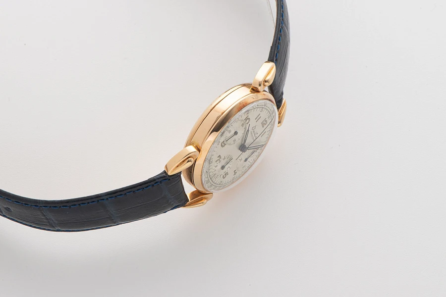 Fancy Lugs Premier Chronograph in 18K Rose Gold