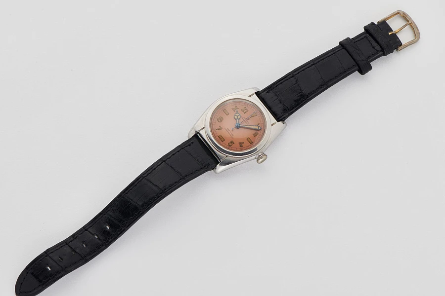 Bubbleback Ref. 2940 Tropical Salmon Radium Dial