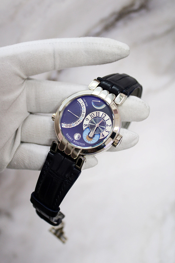 Premier Excenter Timezone White Gold