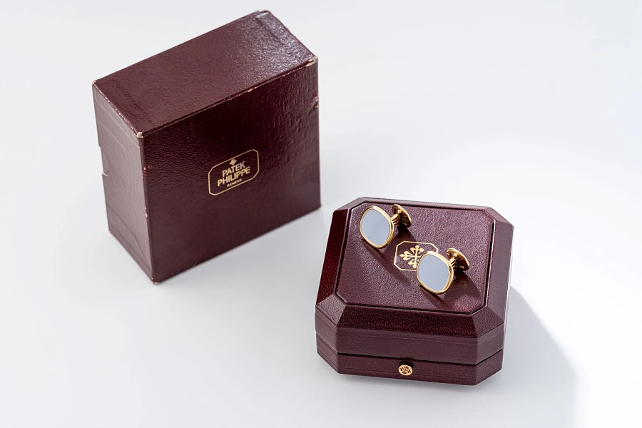 Ellipse Cufflinks in 18k Yellow Gold