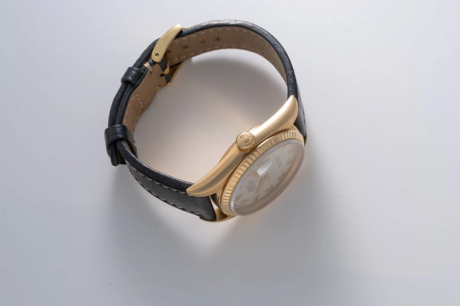 Datejust 'Pyramid Dial' Ref. 16018 in 18k Yellow Gold