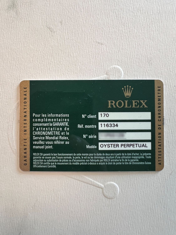 Datejust II 116334 White Rolesor ‘Monochrome’