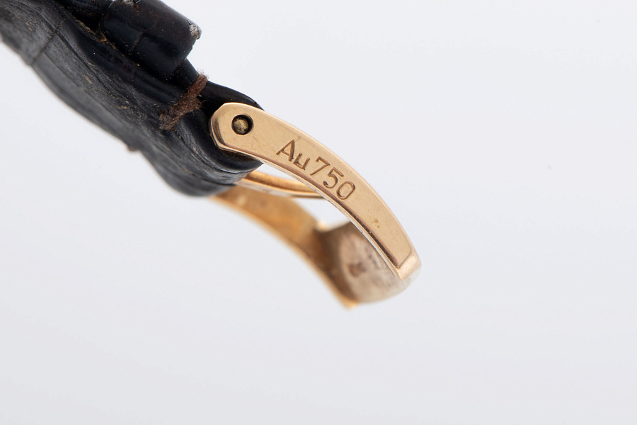 Twenty Dollar Coin Watch 18k Yellow Gold