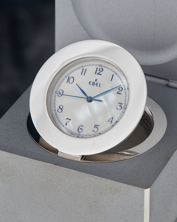 Table Clock with Mother of Pearl Dial