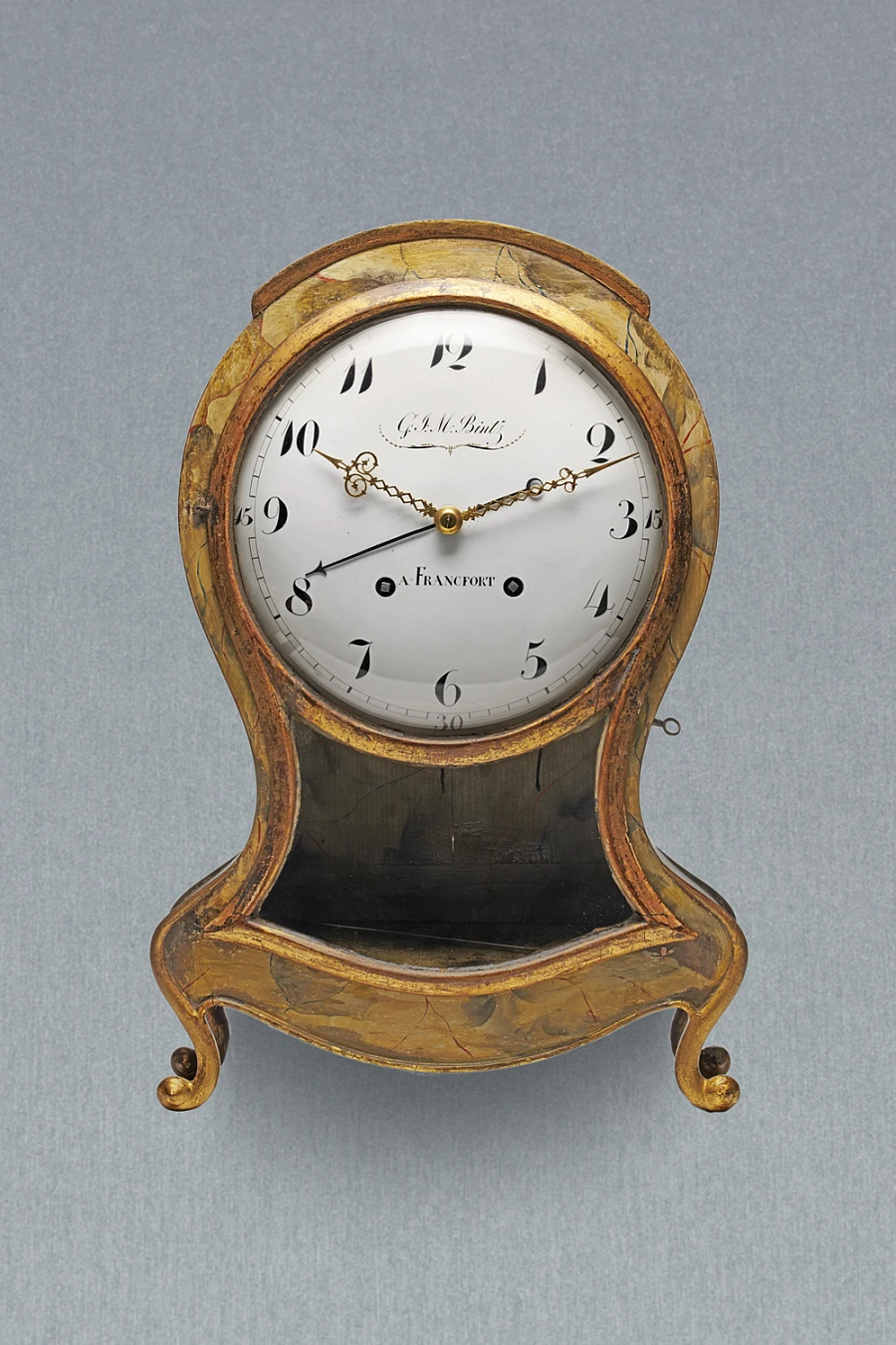 Neuchâtel Clock "G.I.M. Bintz a Francfort"