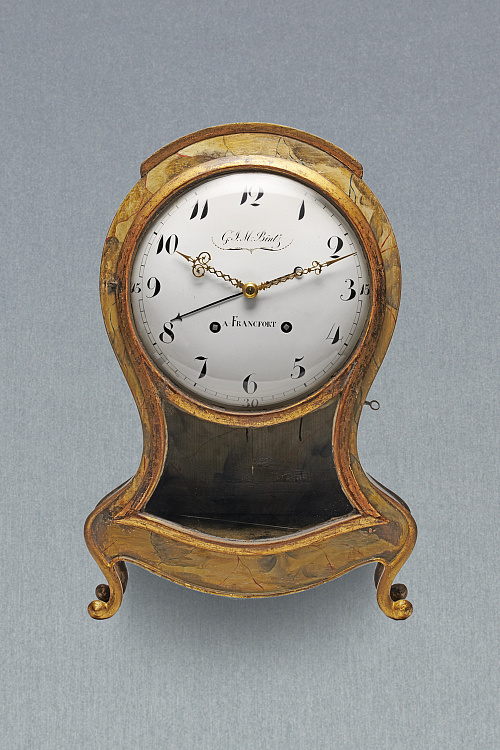Neuchâtel Clock "G.I.M. Bintz a Francfort"