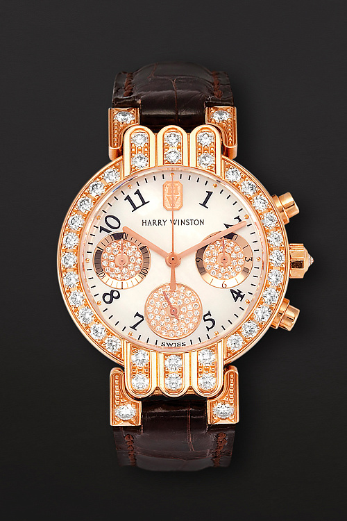 Premier Chronograph Mother of Pearl and Diamonds Dial