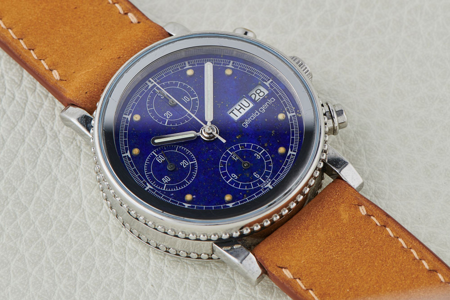 Chronograph with Lapis Lazuli Dial