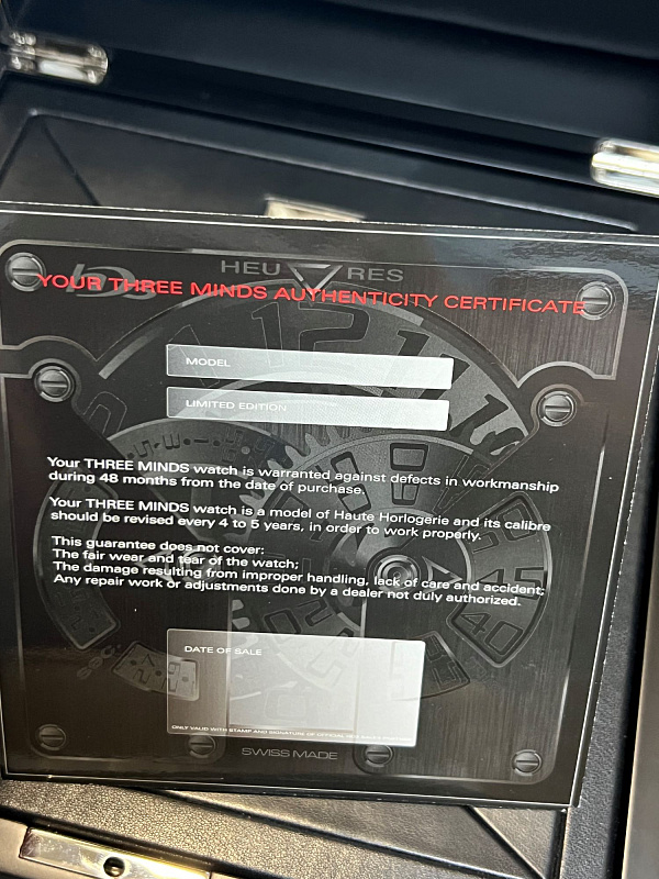 Idalgo Three Minds XT-1 Limited Edition 33