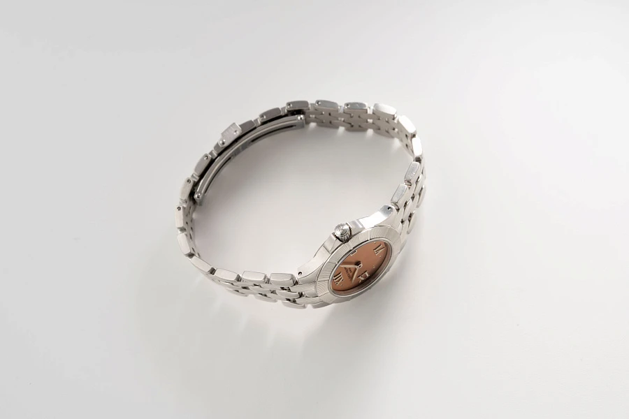 Ladies Neptune Ref. 4880/1A-001 with Salmon Dial in Stainless Steel