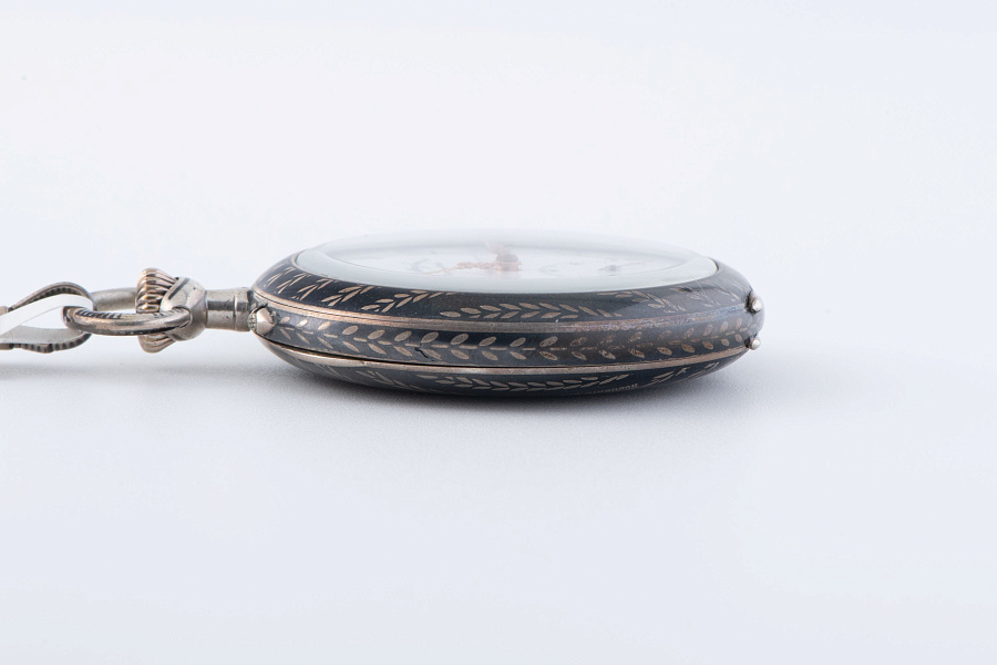 Tula Silver Pocket Watch