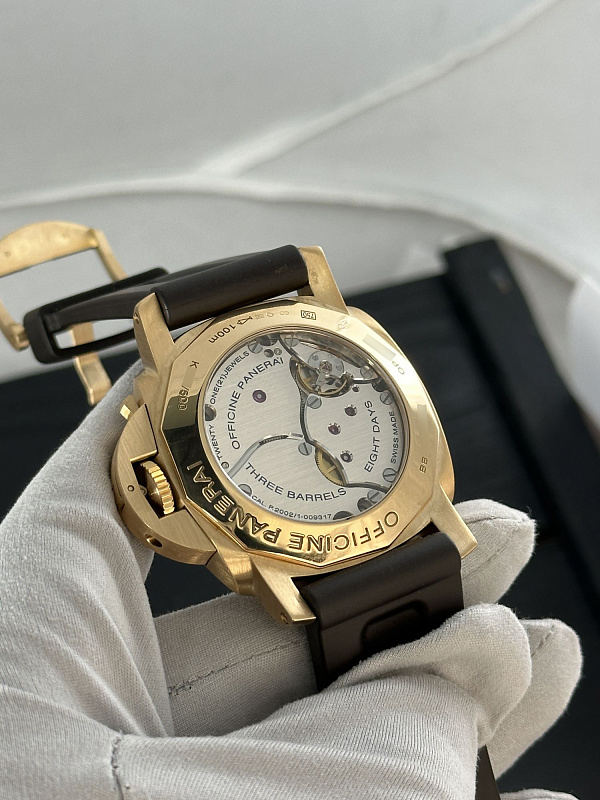 Luminor 1950 8 Days GMT Oro Rosso PAM00576