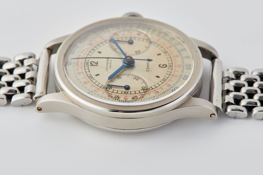 1950s Chronograph on Gay Frères Bracelet