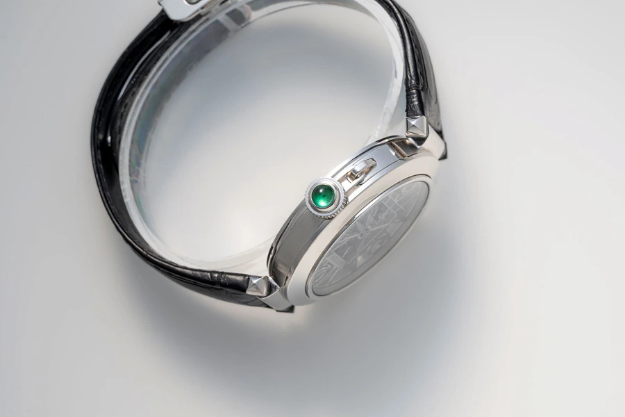 Limited Edition Pasha Skeleton Emerald Ref. WHPA0013 in 18k White Gold