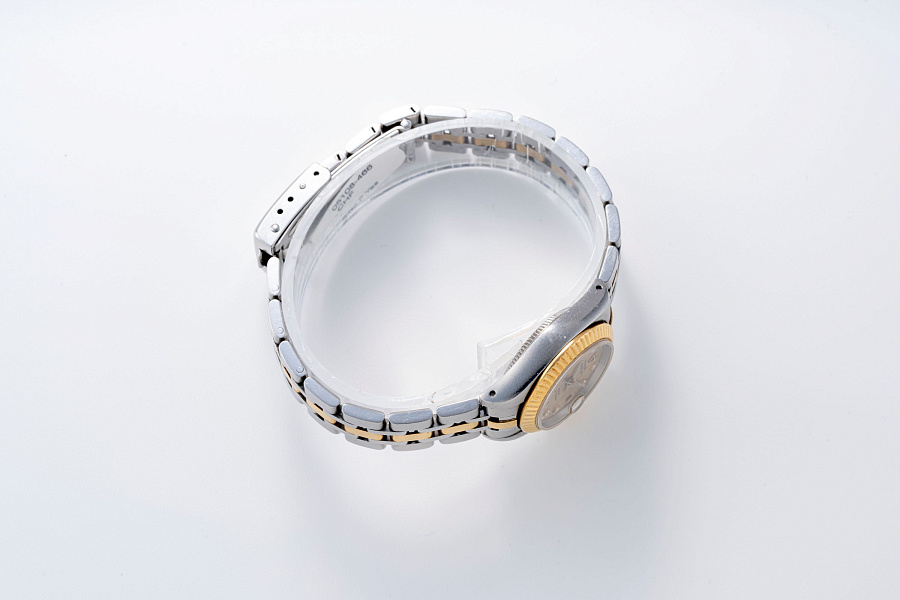 Princess Date Ref. 92513 in Stainless Steel and 18k Yellow Gold