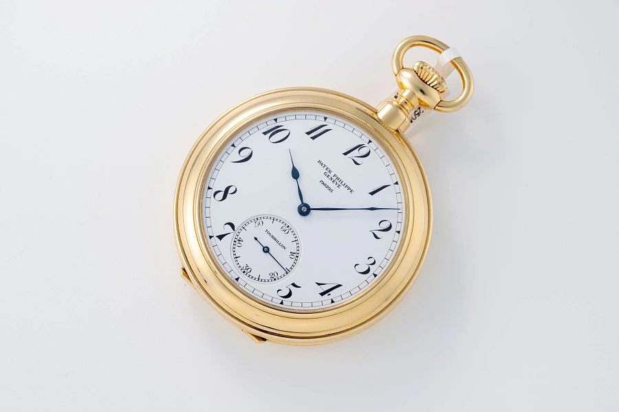 Obersvatory Chronometer Tourbillon Pocket Watch Ref. 966J in 18k Yellow Gold