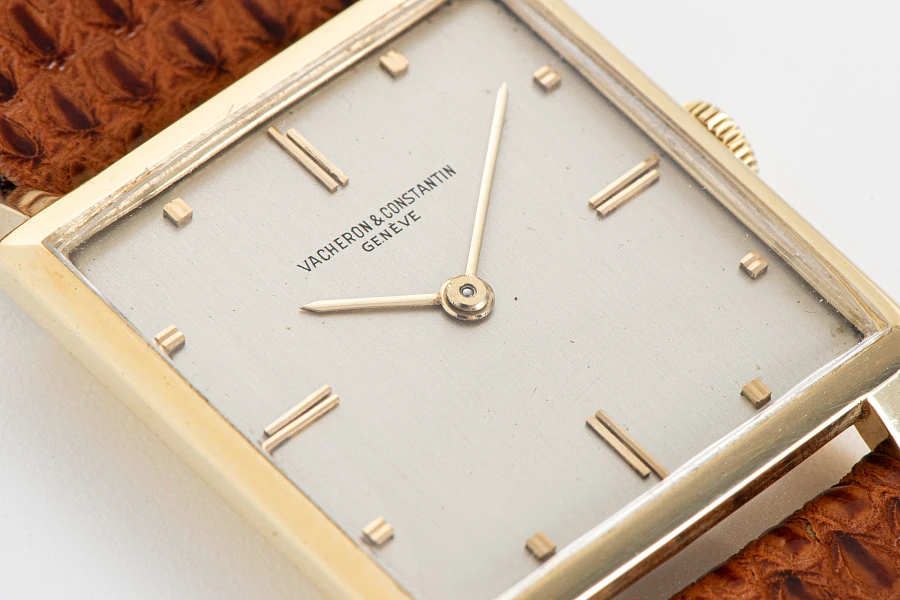 Square Dress Watch Ref. 6559 in 18k Yellow Gold