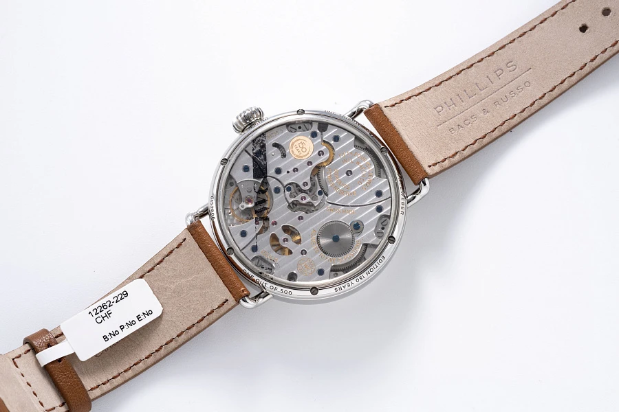 Pallweber Enamel Dial Ref. IW505003 in Stainless Steel