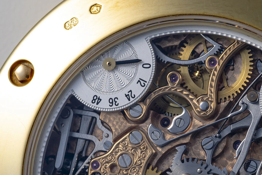 Piece Unique Tourbillon with Grande and Petite Sonnerie Ref. GS1.X.20 in 18k Yellow Gold