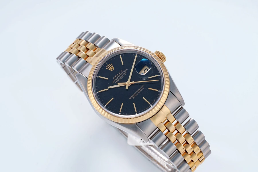 Datejust Ref. 16233 in Stainless Steel and 18k Yellow Gold