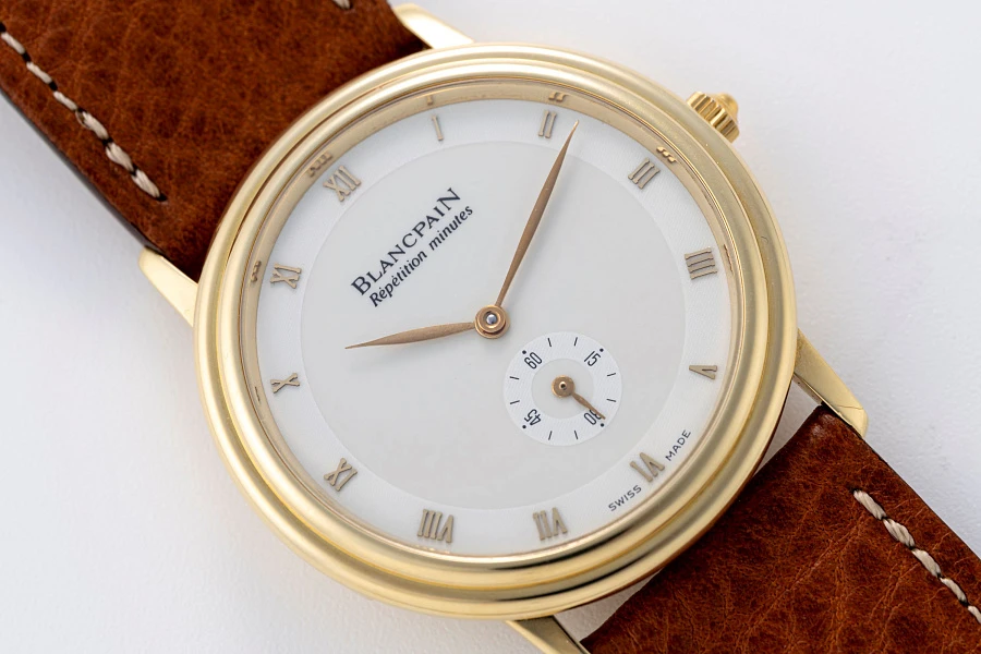 Villeret Minute Repeater Ref. 0033-1418-58 in 18k Yellow Gold