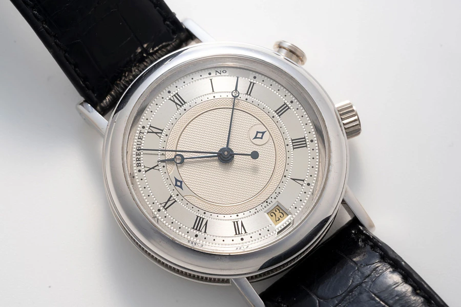 Alarm Ref. 3600BB in 18k White Gold