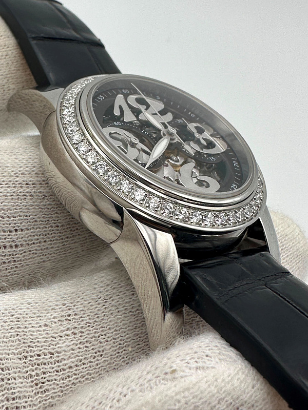 Lady Small Chronograph Stainless Steel Diamonds