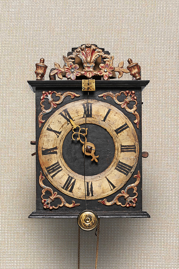 Bernese Wooden Wall Clock