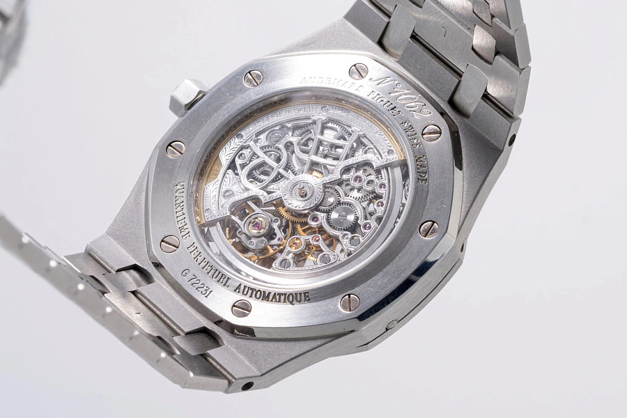 Royal Oak Skeletonized Perpetual Calendar Ref. 25829ST in Stainless Steel