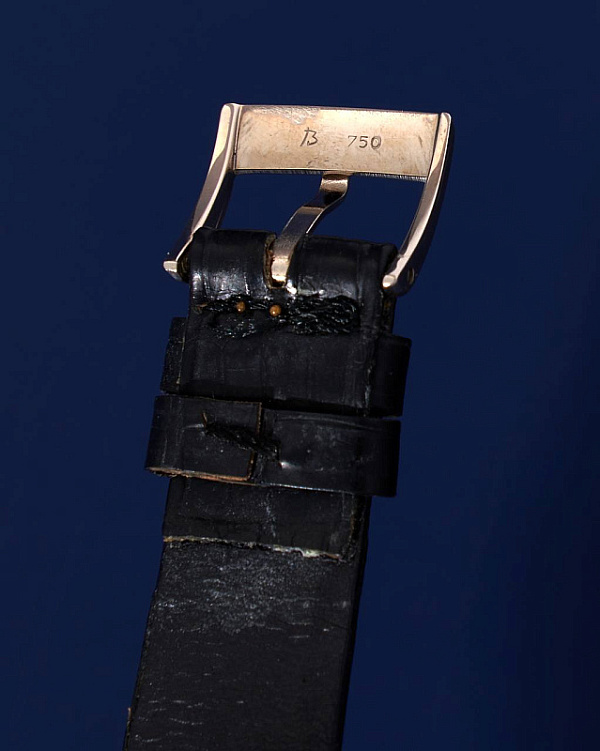 Rectangular Dress Watch 6791 White Gold Manual Wind