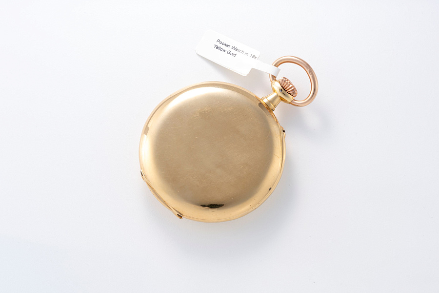 Pocket Watch in 18k Yellow Gold