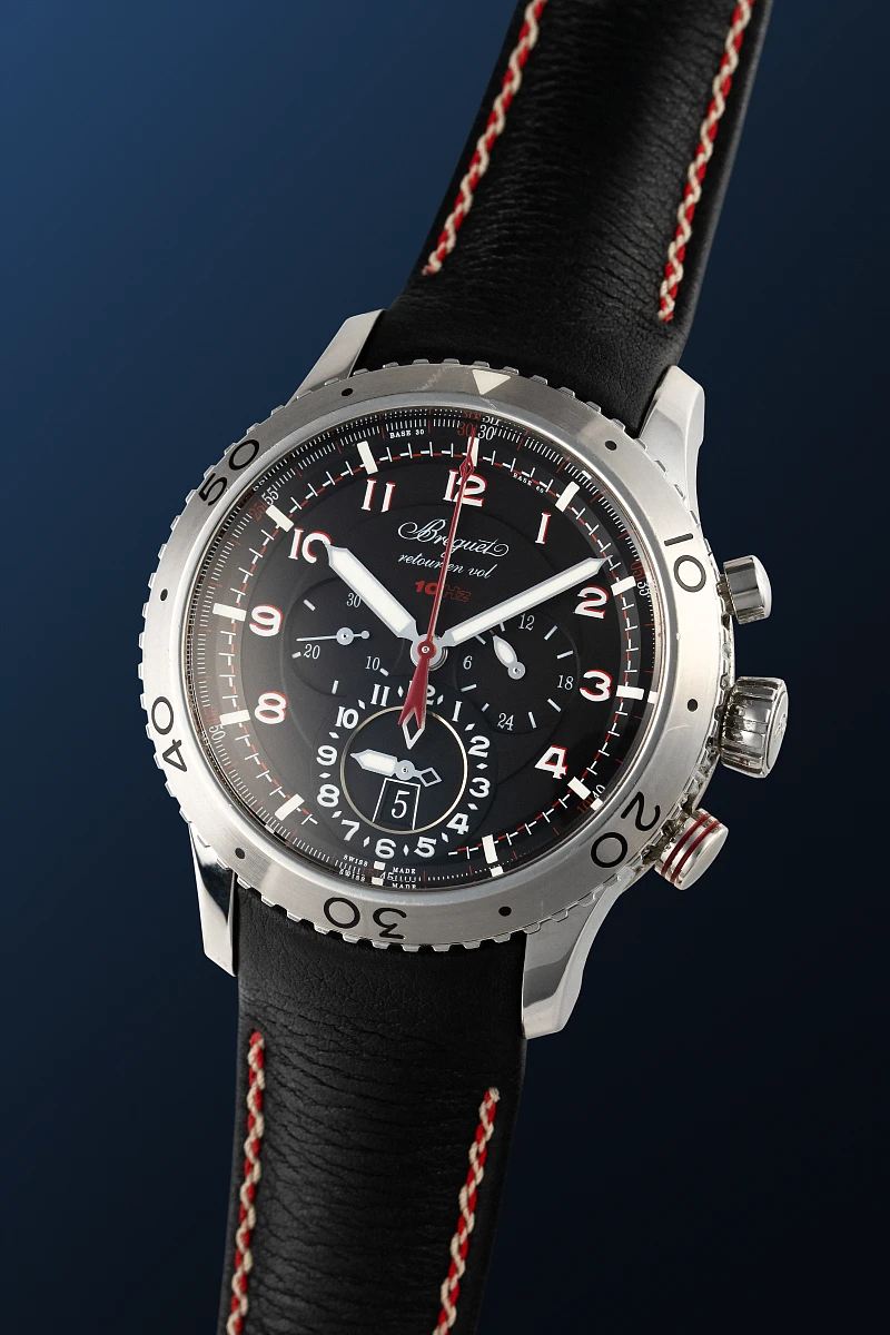 Type XXII 10Hz Chronograph GMT Ref. 3880 in Stainless Steel