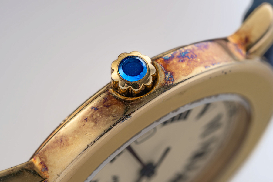 Ronde de Cartier Ref. 1800 in Gold-Plated Silver