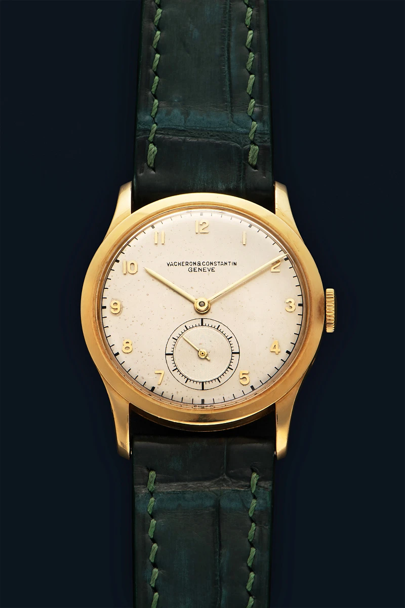 Calatrava-Style Watch in 18k Yellow Gold